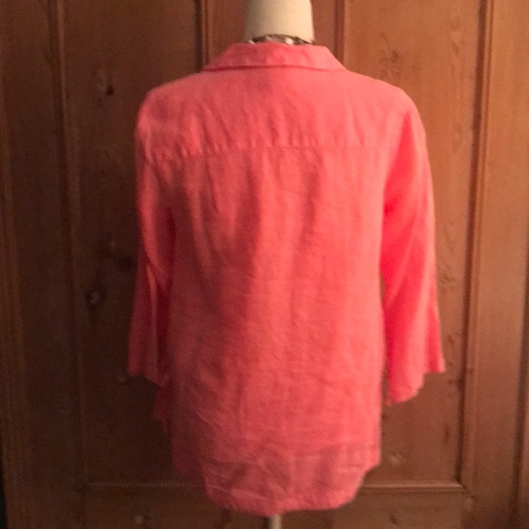 Sigrid Olsen linen tunic - Picture 5 of 7